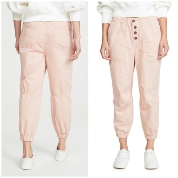 Free People Cadet Pull On Joggers Pants. L - Picture 2 of 11
